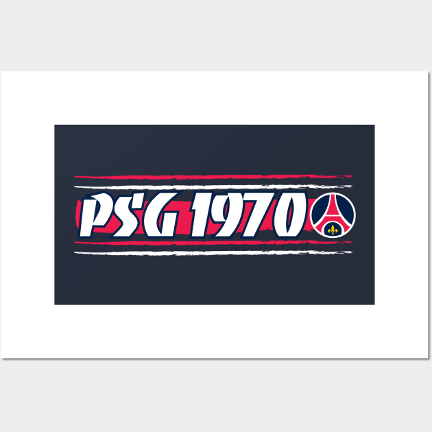 PSG 1970 Wall Art by lounesartdessin